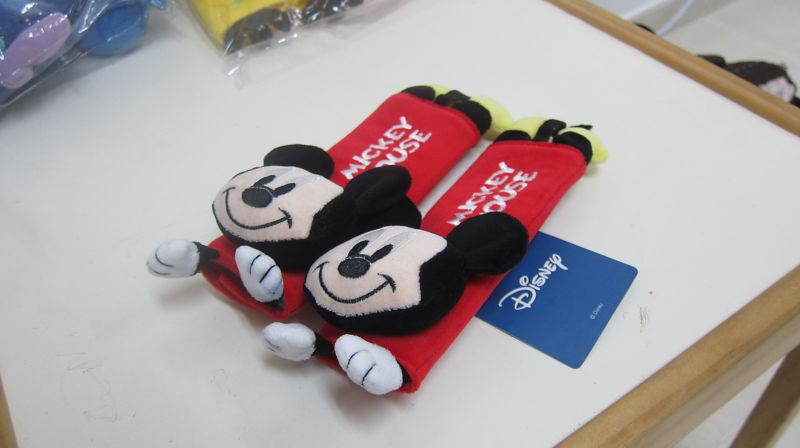 Seat belt shoulder pad mickey mouse cartoon for baby stroller or motors car