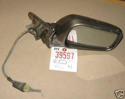 Honda 86-89 accord side view mirror right 1986 1987 1988 1989