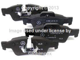 Mercedes (2005-2012) brake pad set genuine oem +1 year warranty