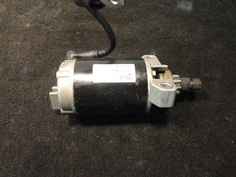 Used starter motor #65w-81800-00-00, 1998 yamaha 4 stroke 25hp outboard motor