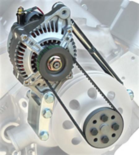 Powermaster 8-802 high mount racing alternator kit