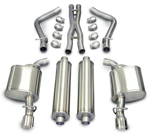 Corsa performance 14439 xtreme cat-back exhaust system 05-10 300 charger magnum