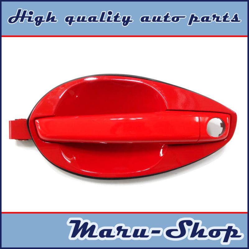 Red/vx outside door handle catch left for 03~06 hyundai tiburon/coupe