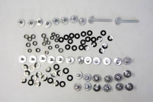 Silver normal fairing bolts fit 1999-2007 suzuki hayabusa gsx1300r gsx-r 1300