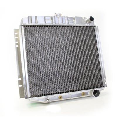 Giffin 7-569bc-cax radiator direct fit aluminum natural ford mustang each