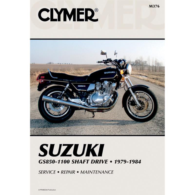 Clymer m376 repair service manual suzuki gs850g/1000g/1100g shaft drive 1979-84