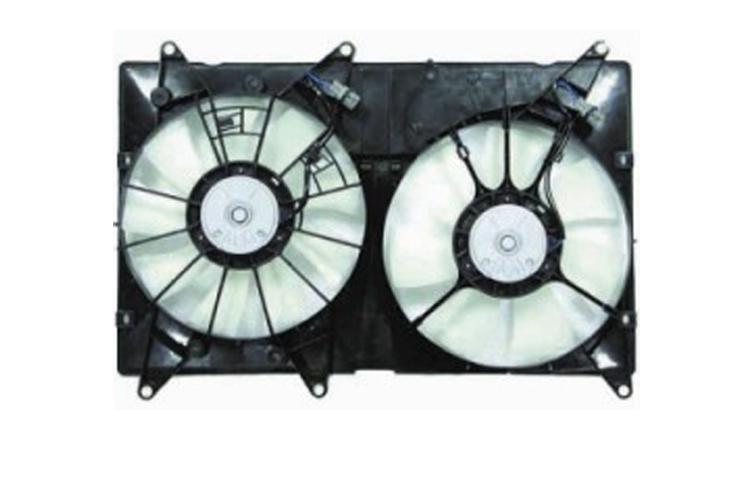 Depo ac condenser radiator cooling fan 01-07 toyota highlander 01-03 lexus rx300