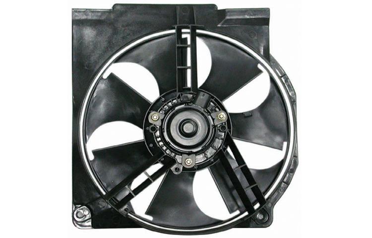 Depo ac condenser and radiator cooling fan 91-92 dodge chrysler plymouth