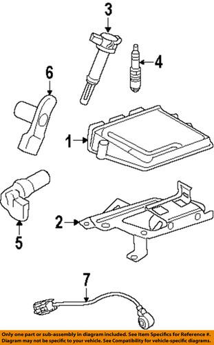 Ford oem 6e5z-12029-aa ignition coil/direct ignition coil