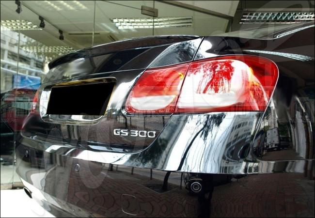 Lexus 06-11 gs350 gs430 gs460 oe style trunk spoiler lip wing - pick your color