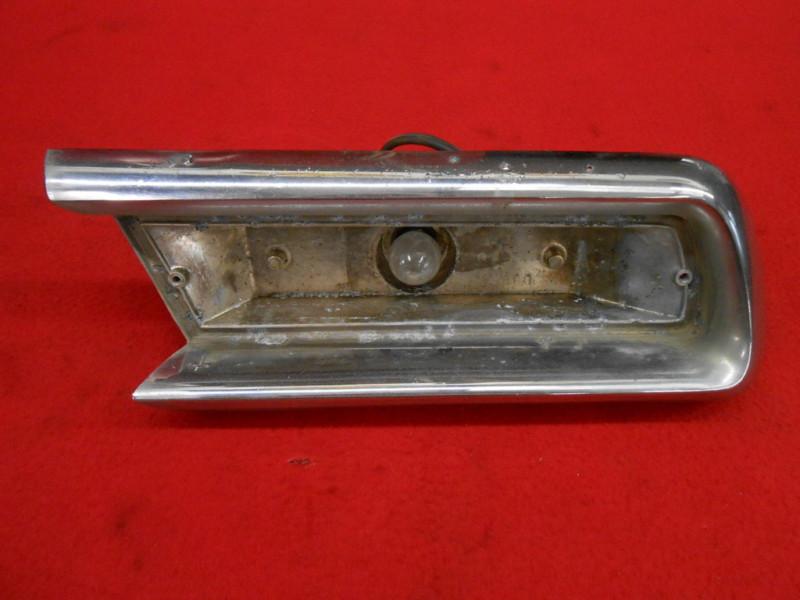 Park turn signal lamp housing rh 56 chrysler vintage oem mopar 354 early hemi