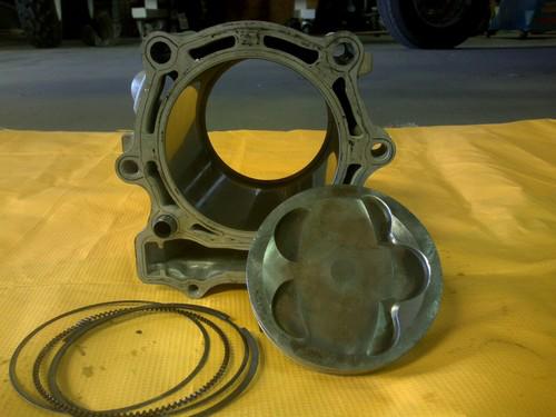 2002 yz426f wr426f  cylinder piston jug  rings