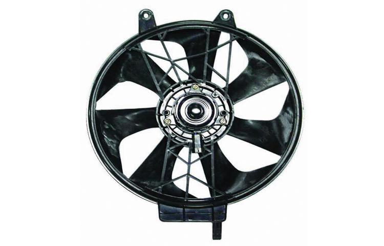 Depo radiator cooling fan 91-92 1991-1992 dodge plymouth chrysler 3.0l 3.3l