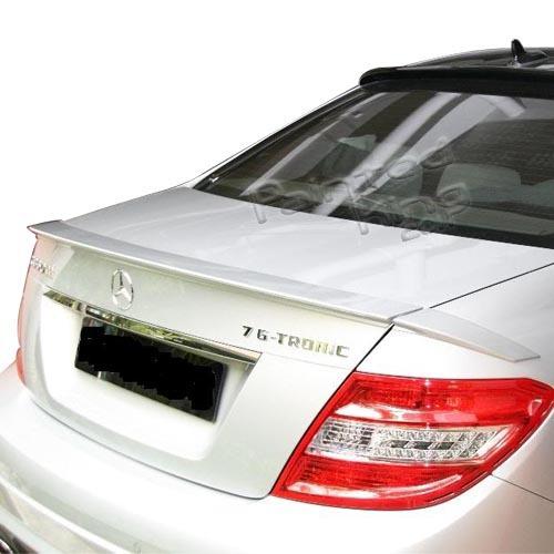 08-13 painted mercedes benz w204 c class b style trunk spoile 4dr ab