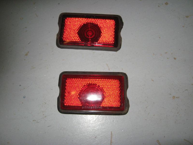 1942-47 oldsmobile tail light lenses stimsonite r-32 factory originals