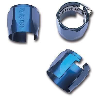 Russell tube seal hose clamp fits .312" hose blue 623260