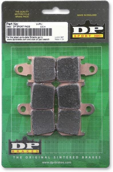 Dp brakes hh brake pads sdp110hh for honda cbr600f cbr600f2