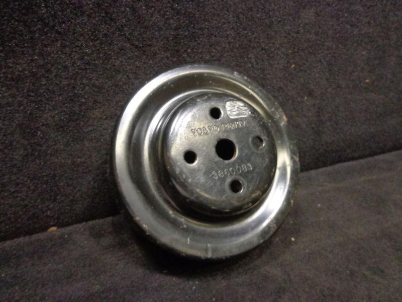 Water pump pulley #3850083 volvo/penta sterndrive motor component  