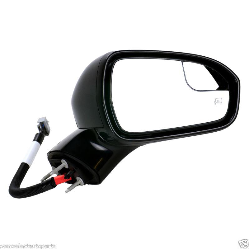 New oem 2013 ford fusion right mirror, passenger's side - memory, heated, puddle