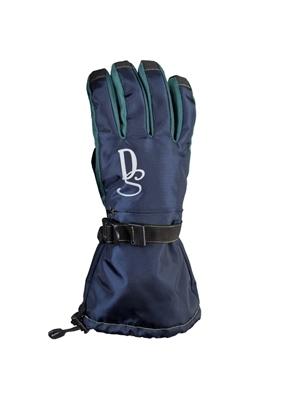 Divas snowgear divine 2 womens snow gloves blue/green