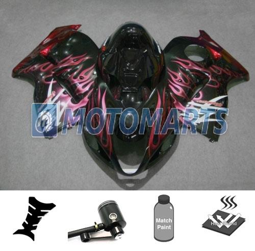 Bundle fairing kit w/ brake fluid pot for suzuki gsxr1300 99 00 01 02 03-07 eaa