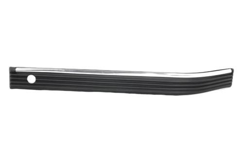 Replace gm1058214 - chevy blazer front driver side bumper impact strip oe style