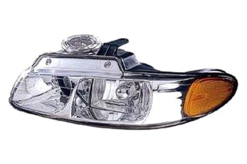 Replace ch2503114v - 96-99 chrysler town and country front rh headlight assembly