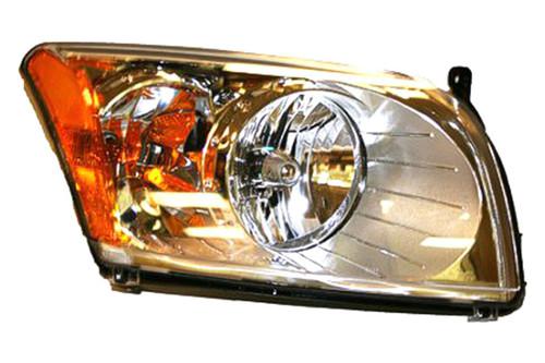 Replace ch2519118 - 07-12 dodge caliber front rh headlight lens housing