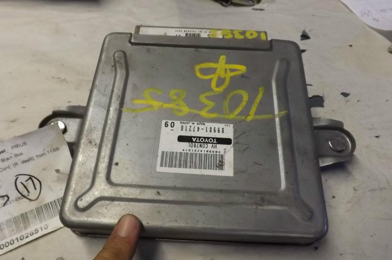 2006 toyota prius hv control module 89981-47210 oem