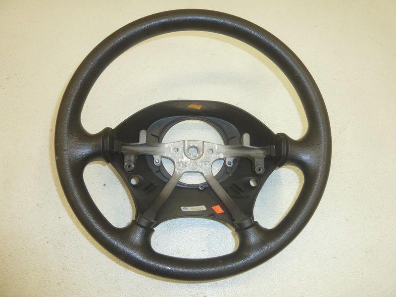 02 chrysler sebring black leather steering wheel oem factory needs cleaned
