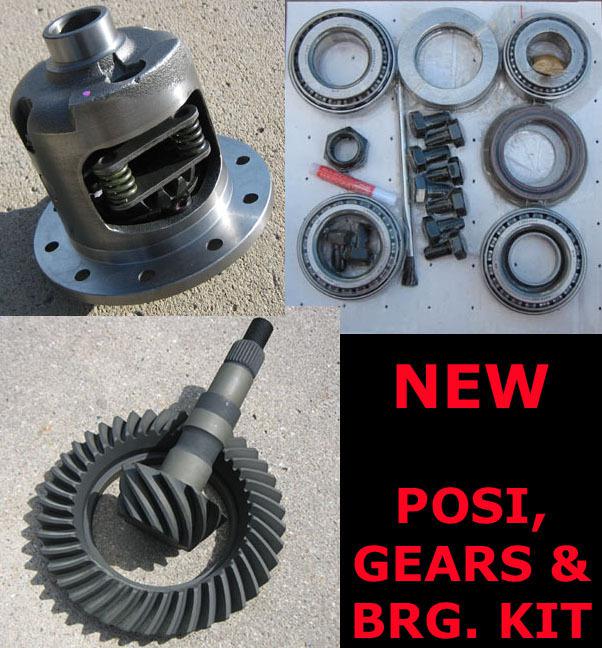Gm 8.5" 10-bolt - posi gears bearing kit - 30 spl. 4.11