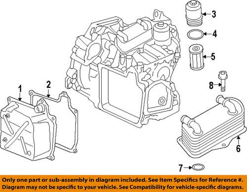 Volkswagen oem 02e321371e auto trans oil pan gasket/transmission pan gasket