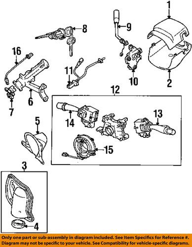 Toyota oem 8445012200 switch, ignition starter/ignition starter switch