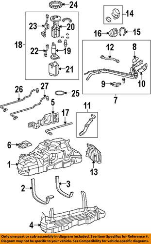 Toyota oem 8332060520 switch, fuel sending/fuel tank sending unit