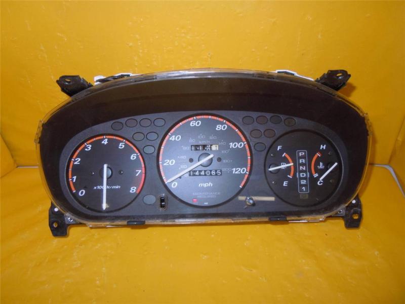 97 98 99 00 01 cr-v speedometer instrument cluster dash panel gauges 144,065