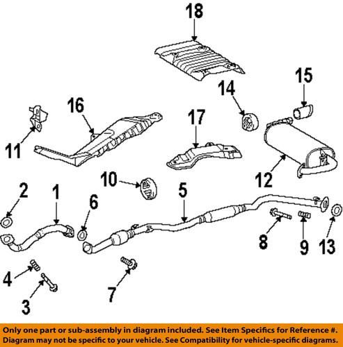 Toyota oem 1740846020 exhaust-tailpipe extension