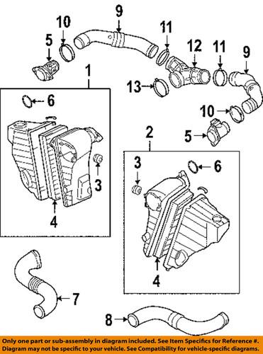 Volkswagen oem 06a906461gx mass air flow sensor