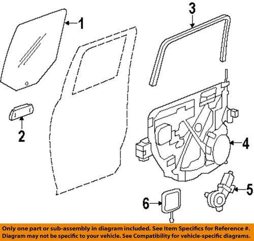 Mopar oem 68045135aa power window motor