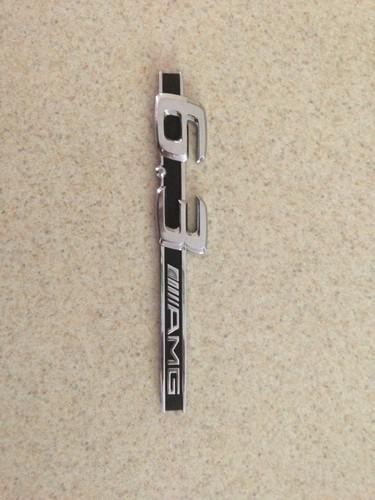 6.3 amg metal side  benz vehicle-logo badge car emblem oem used