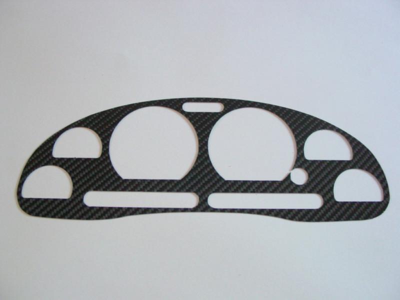 Carbon fiber gauge dash bezel ford mustang 94-04