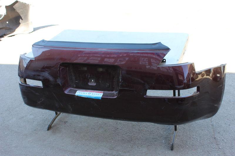 03 04 05 06 07 08 nissan 35oz rear bumper nice good genuine oem factory original