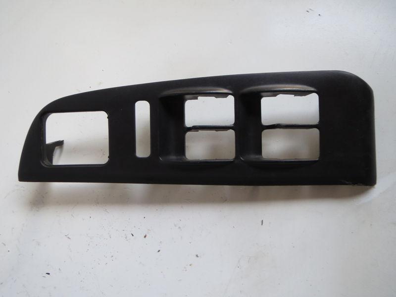 99 01 acura tl 3.2 left driver side master window switch bezel cover black b36