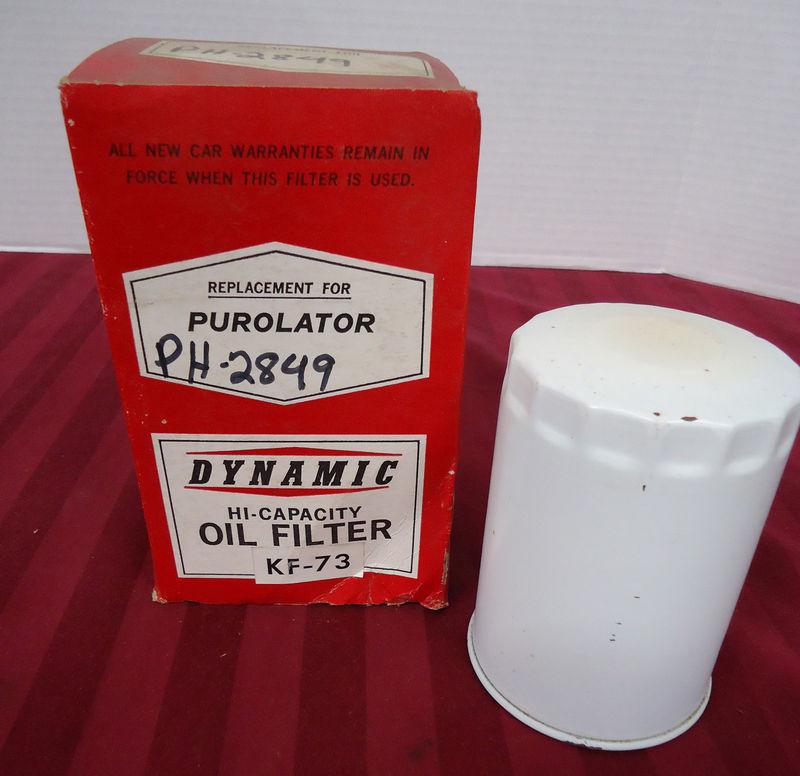 N.o.s. dynamic hi-capacity oil filter for 1969-1973