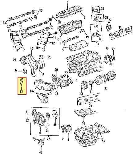 Lexus 1354020021 genuine oem factory original tensioner