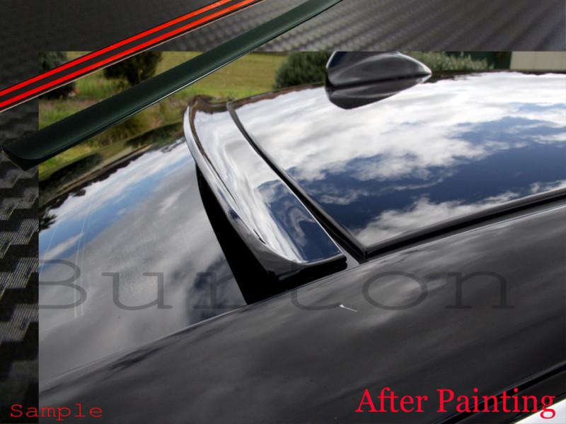 2008-2013 benz c-class sedan c320 280 350-rear window roof spoiler(painted)blk