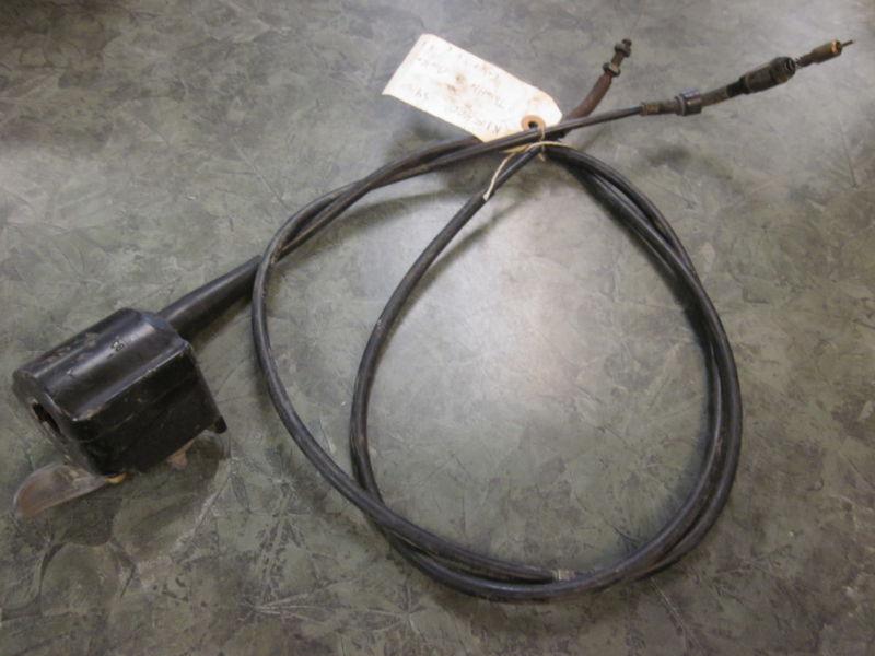 Kawasaki klf400 bayou 1994 bayou 400 throttle housing cable and choke cable l@@k