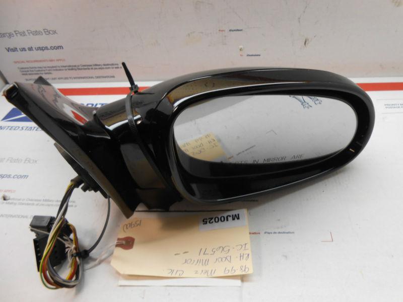 98-99 mercedes clk rh pass side view mirror oem 56571 mj0025