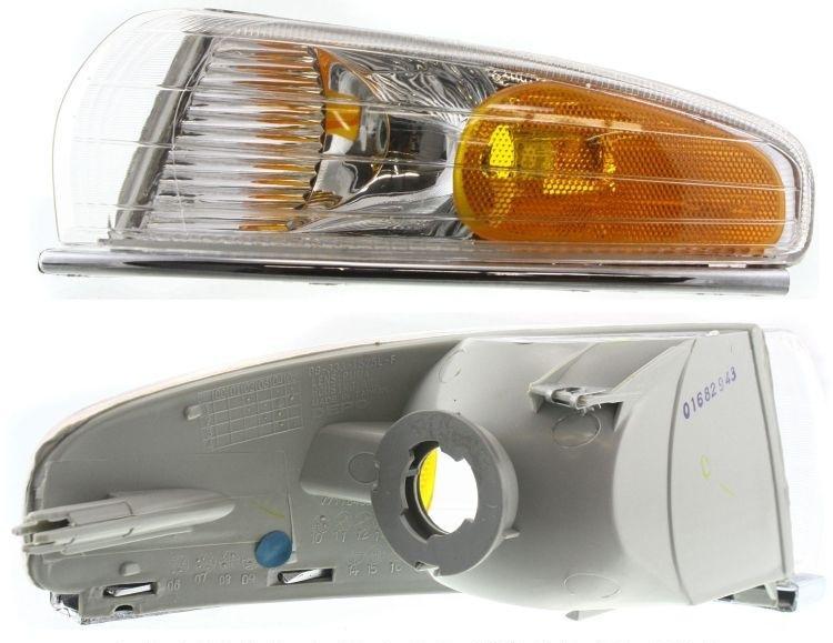 Parking light lamp lens & housing driver's left side