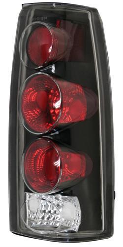 Matrix red eye taillights euro clear/red inserts 1988-2000 chevrolet c/k 2500