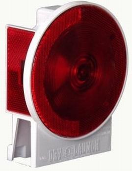 Dry launch 701 old reliable tail light under 80 - right - white body 701wbr-9913